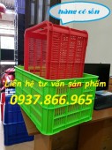 Sọt đựng trong công te nơ vận chuyển hàng hóa, sọt cao 31, sóng nhựa rỗng, sọt đ