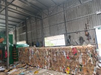 Máy ép rác thải, Máy ép phế liệu, Máy ép giấy vụn, Máy ép bía carton