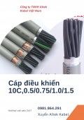 Dây cáp điện 10x0.5mm2 lõi đồng mềm chính hãng Altek kabel