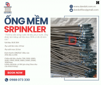 Ống Nối Mềm Cứu Hỏa, Ống Mềm PCCC, Khớp Nối Mềm Sprinkler