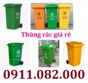 Thùng rác chất lượng giá tốt- thùng rác 120l 240l 660l giá rẻ tại vĩnh long- lh