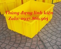 Thùng nhựa bít công nghiệp, thùng nhựa dày, bán thùng nhựa, hộp nhựa