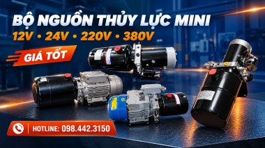 Bộ nguồn thủy lực mini 12V - 24V - 220V - 380V