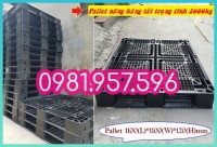 Pallet nhựa nâng hàng, pallet nhựa 1 mặt, pallet kê hàng