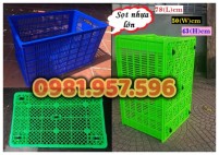 Sọt nhựa bánh xe, sọt có 5 bánh xe, sọt kích thước lớn, sọt kéo hàng