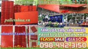 Pallet nhựa lót sàn sân khấu - tấm lót sàn sân khấu - coppha sân khấu