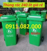 Giảm giá đầu năm thùng rác giá rẻ- thùng rác 120L 240L 660L -lh 0911082000