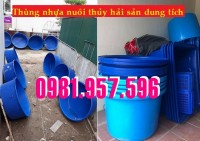 Thùng nhựa nuôi cá, thùng nhựa nuôi lươn, thùng nhựa nuôi tôm