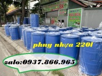 Tìm nhà phân phối thùng phuy, thùng nhựa mới 100‰, thùng phuy đựng thực phẩm, ph