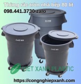 Thùng đựng rác nhà bếp 80 lít