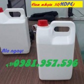 Can nhựa 5l, can nhựa HDPE, can nhựa đựng hóa chất