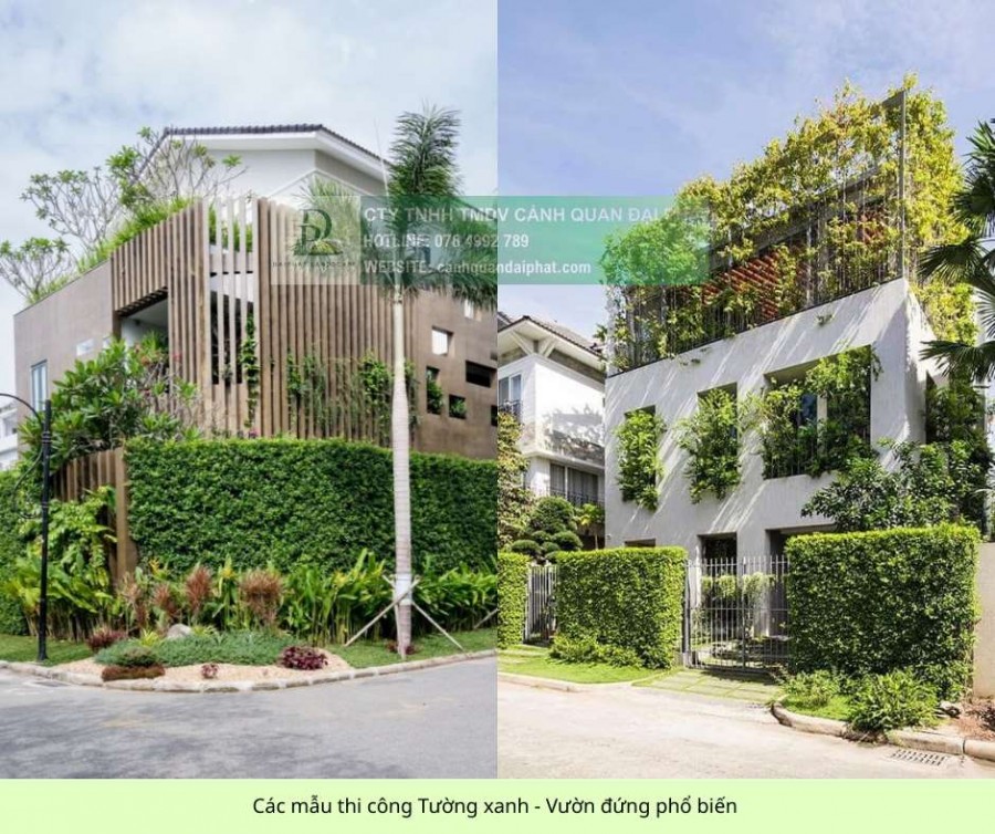 THI CÔNG TƯỜNG XANH – HỆ THỐNG TƯỚI TỰ ĐỘNG NHÀ HÀNG - QUÁN CAFE