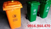 Thùng rác nhựa 120 lít, thùng rác công cộng 120 lít call 0916.944.470