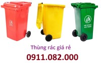Chọn thùng rác 120l 240l giá rẻ nhất cần thơ- lh 0911082000