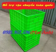 Sọt nhựa 5 bánh xe,sọt HS019, sọt nhựa lớn