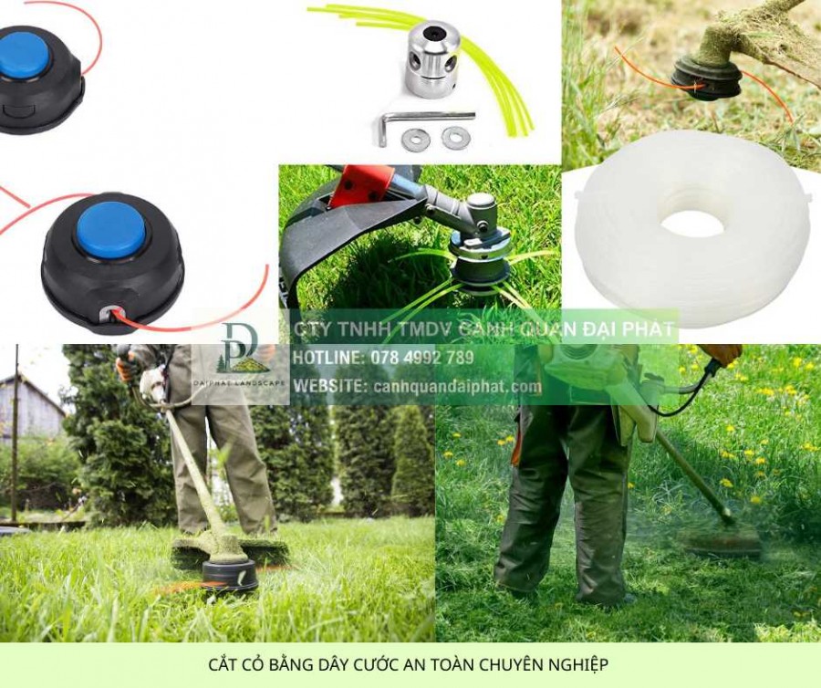 Dịch Vụ Cắt Cỏ Bằng Dây Cước – Nhận Thi Công Nhanh Tại TPHCM Và Đồng Nai