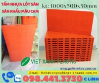 Tấm lót sân khấu màu cam 1000x500x50mm