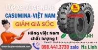 Vỏ xe nâng, lốp xe nâng casumina sale off tại Hồ Chí Minh