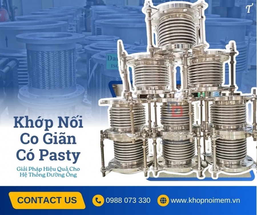 Khớp giãn nở inox/ Bù trừ giãn nở nhiệt/ Khớp giãn nở toàn thân inox