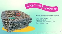 Ống mềm sprinkler PCCC, ống nối đầu phun chữa cháy, khớp nối mềm sprinkler