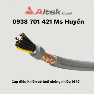 Cáp điều khiển có lưới chống nhiễu 16 lõi ALTEK KABEL