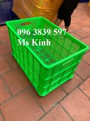 Sóng nhựa hở 5 bánh xe đựng hàng hóa, nông sản giá siêu rẻ - lh 096 3839 597