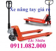 Xe nâng tay thấp giá rẻ tại cần thơ- xe nâng tay 3 tấn- lh 0911.082.000