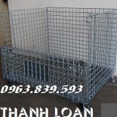 Bán lồng thép có bánh xe,lồng thép trữ hàng siêu thị,lồng lưới thép giá rẻ.