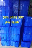 Sóng bít 3t1, thùng nhựa đặc đựng hàng cao 31cm giá rẻ - 096 3839 597 Ms Kính