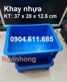 Khay nhựa đựng linh kiện, khay nhựa có nắp, khay nhựa B7, nhựa công nghiệp, nhựa