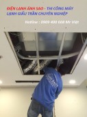 Thi Công Lắp Đặt Máy Lạnh Áp Trần Daikin Uy Tín Tại Hcm