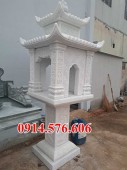 315 Cây hương thờ bằng đá miếu am sơn thần linh thiên địa cần thơ