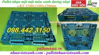 Pallet nhựa mới 1100x1100x150mm xanh dương giá rẻ call 0984423150 Huyền