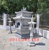 Mẫu 619+ miếu am thờ thần linh thổ địa + bàn thờ ông thiên bằng đá đẹp