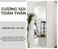 Gương soi toàn thân shop áo quần tại Đà Nẵng