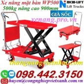 Xe nâng mặt bàn WP500 - 500kg nâng cao 900mm NICHILIFT