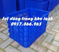 Sọt nhựa cơ khí, sọt đựng rau củ, sọt công nghiệp, sọt nhựa( sóng như