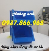 Khay chuyên đựng đồ cơ khí, hộp nhựa vát đầu đựng ốc vít, hộp nhựa đựng linh kiệ