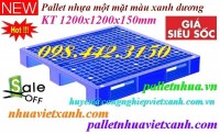 Pallet nhựa 1200x1200x150mm 3 đường thẳng giá cực sốc call 0984423150 – Huyền