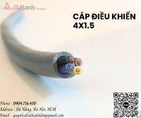 Cáp điều khiển,cáp tín hiệu 4x1.5 Altek Kabel