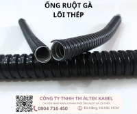 Ống ruột gà, ống luồn dây điện lõi thép bọc nhựa pvc phi 16, 20, 25,32,40, 52