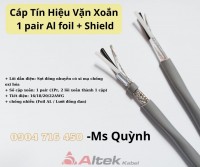 Cáp tín hiệu xoắn chống nhiễu Altek Kabel 1pair