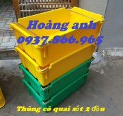 Thùng có quai sắt 2 đầu, thùng cơ khí , khay có quai sắt đảm bảo chất lượng