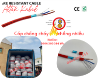 Giá tốt cáp chống cháy chống nhiễu Altek Kabel 2x0.75 tại HCM
