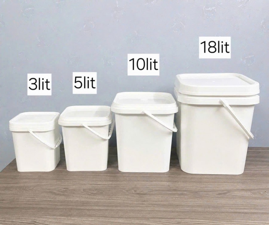 thùng nhựa vuông cao cấp