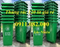 Bán thùng đựng rác giá rẻ tại tiền giang, thùng rác 120l 240l dầy chất lư