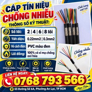 Cáp Tín Hiệu Chống Nhiễu ALTEK KABEL - Bền Bỉ Lâu Dài
