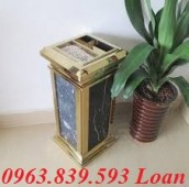 Thùng rác inox, thùng rác đá hoa cương, thùng rác nhựa rẻ. 0963.839.593 Ms.Loan