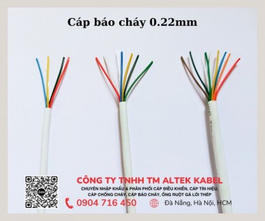 Cáp báo cháy Altek Kabel tại Sài Gòn, Đà Nẵng, Hà Nội