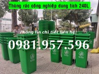 Thùng rác ngoài trời, thùng rác công cộng, thùng rác 240L